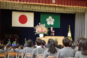 緑井小学校入学式