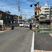 ①毘沙門踏切の様子
