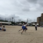 1年生徒競走