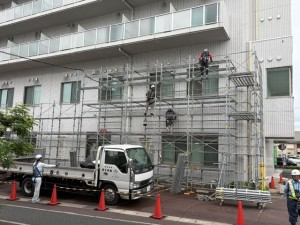 足場②