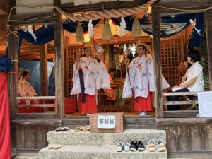 巫女舞②